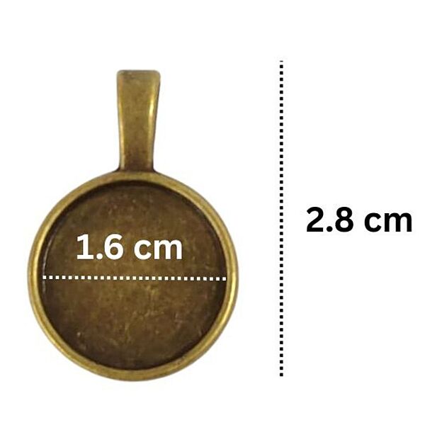 Pendant Antique Bronze Modal 126 Pendant Antique Bronze Modal 126