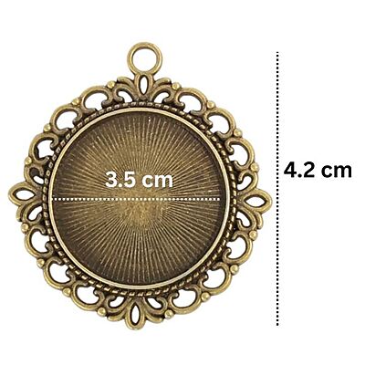Pendant Antique Bronze Modal 219 Pendant Antique Bronze Modal 219