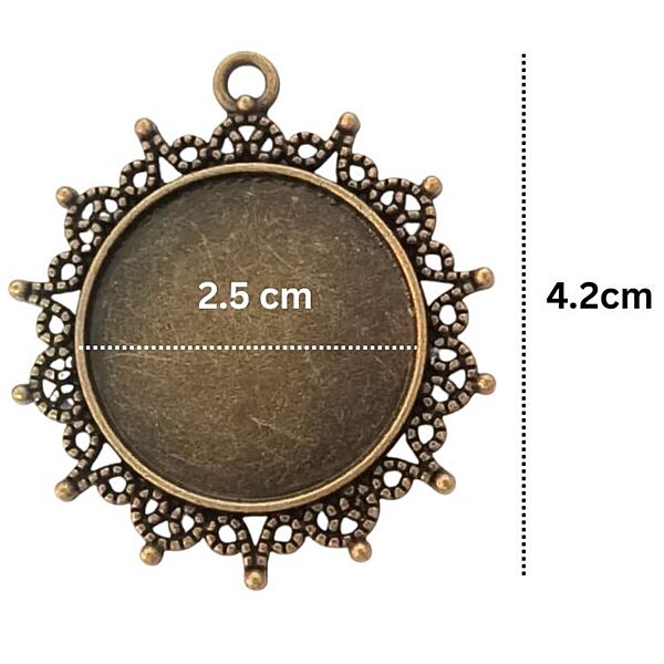 Pendant Antique Bronze Modal 119