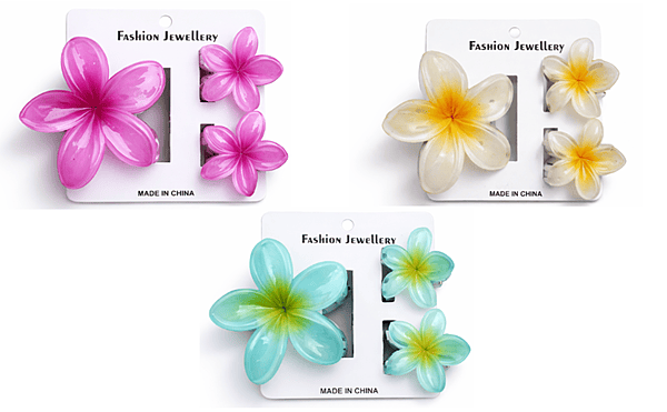 3 Card flower clip(9 clip1)