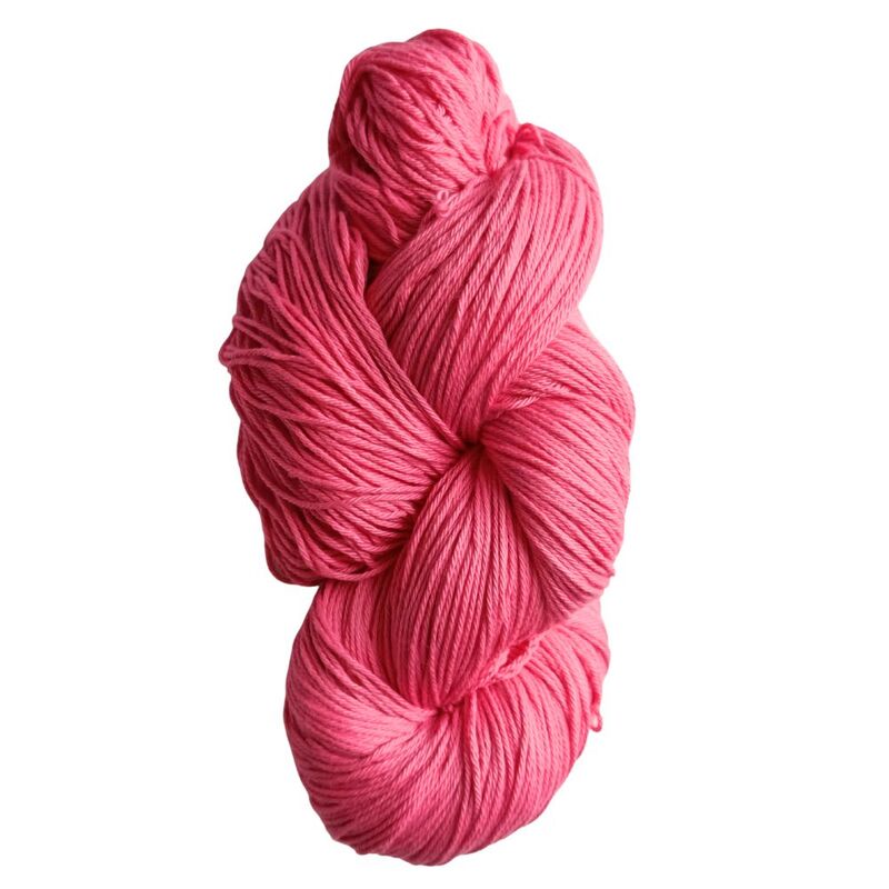Cotton Yarn 4 Ply Dark Rose Pink Cotton Yarn 4 Ply Dark Rose Pink