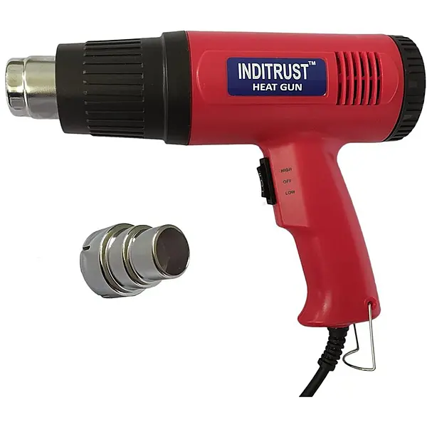 2000 Watt professional heat gun hot air gun with dual temperature setting for Shrink Wrapping, Packing