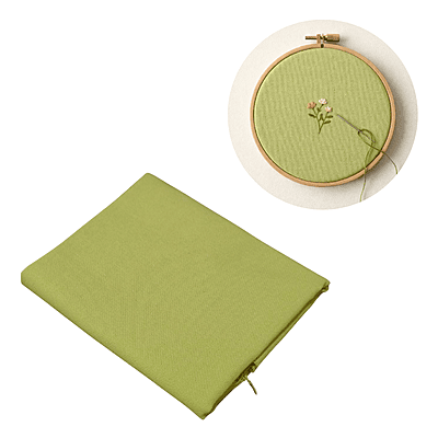 Zuchi Premium Casement Embroidery Fabric Olive Green Zuchi Premium Casement Embroidery Fabric Olive Green