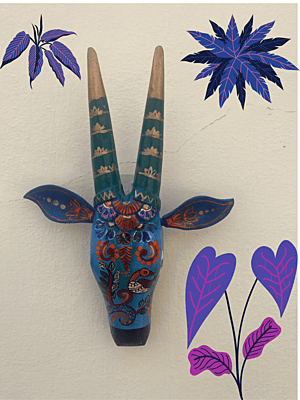 Cow Heads | Hand Painted | Madhubani Cow Heads | Hand Painted | Madhubani