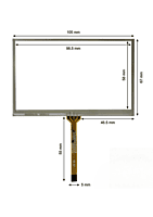 Touch Screen for TG465-UT HMI Panel