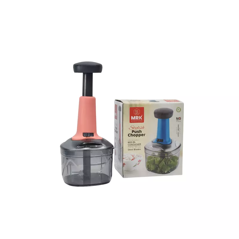 800 ml Manual Push Chopper Fast & Efficient