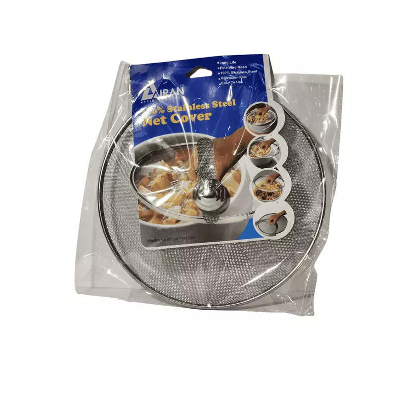 100% Stainless Steel Net Cover for Food, Fruits, Milk