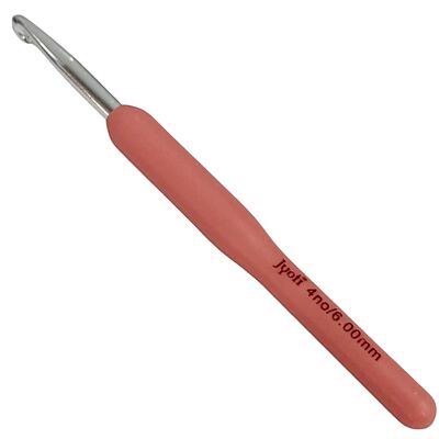 Jyoti Crochet Hook With Plastic Handle