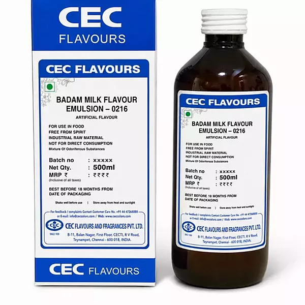 CEC – Badam Milk Flavour Emulsion – 0216