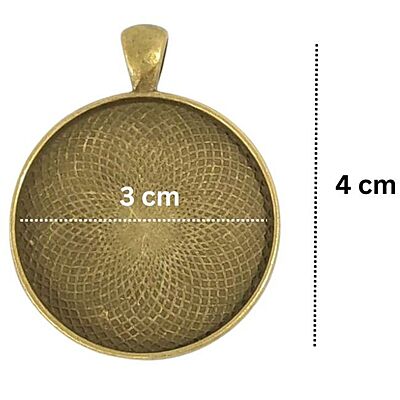 Pendant Antique Bronze Modal 123