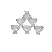 6 Pcs Ice Cream Bowl Dessert Set
