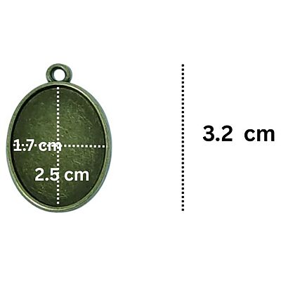 Pendant Antique Bronze Modal 132