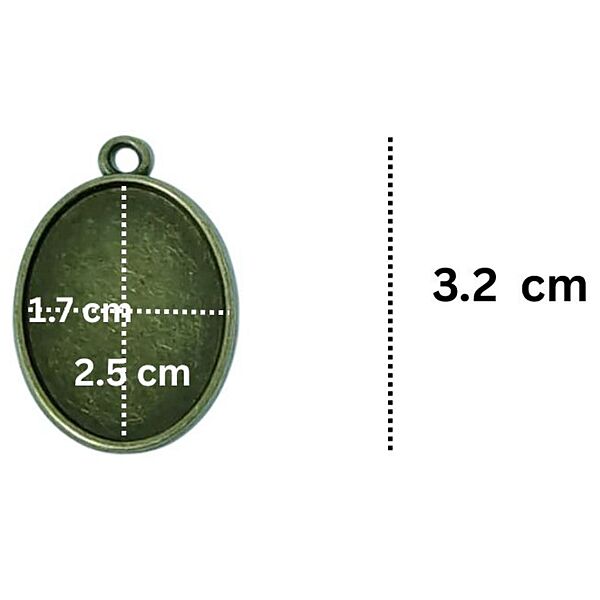 Pendant Antique Bronze Modal 132