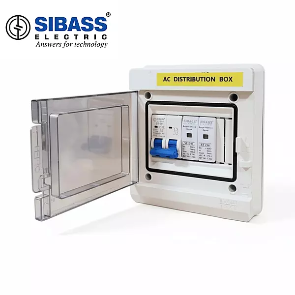 Sibass ACDB WaterShield IP66 Weatherproof – 32A MCB & 320V SPD