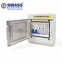 WaterShield Waterproof IP66 Single Phase Solar (ACDB + DCDB) Combo for Upto 5kw