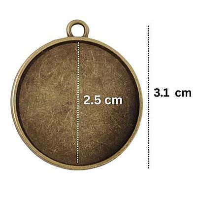 Pendant Antique Bronze Modal 137 Pendant Antique Bronze Modal 137