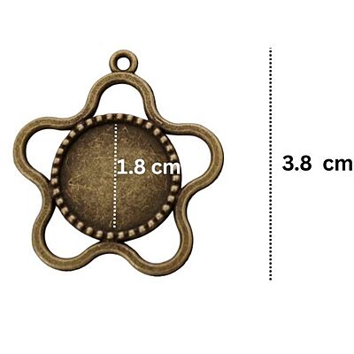 Pendant Antique Bronze Modal 125 Pendant Antique Bronze Modal 125