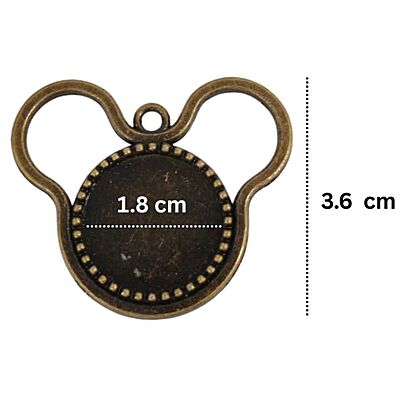 Pendant Antique Bronze Modal 127