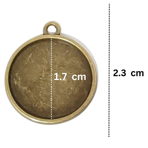 Pendant Antique Bronze  Modal 141