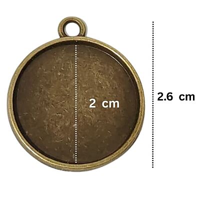 Pendant Antique Bronze Modal 144