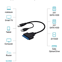 USB 3.0 to SATA III Adapter Cable