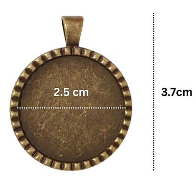 Pendant Antique Bronze Modal 248