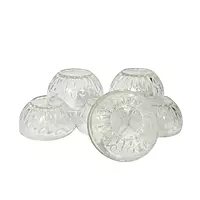 YERA Fiesta Glass Bowls - Set of 6 Pcs
