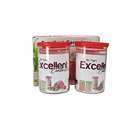 900 ML 2 Pcs Unbreakable Tranparent Container Set Dabba