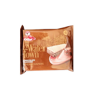 OTTER WAFER TOWN CHOCOLATE 24 PC OTTER WAFER TOWN CHOCOLATE 24 PC