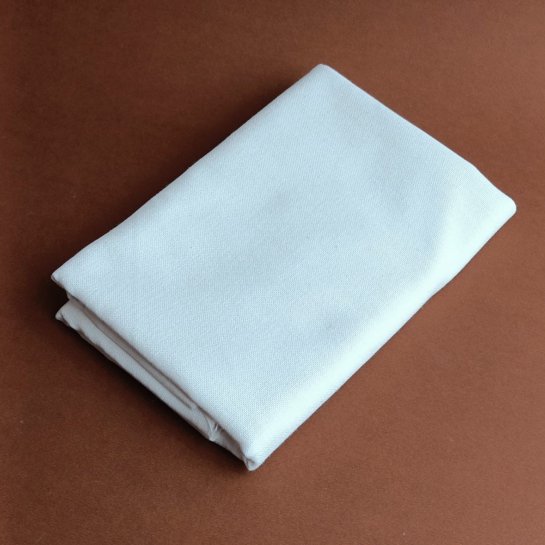 Zuchi Premium Casement Embroidery Fabric Off White