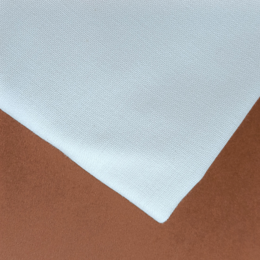 Zuchi Premium Casement Embroidery Fabric Off White