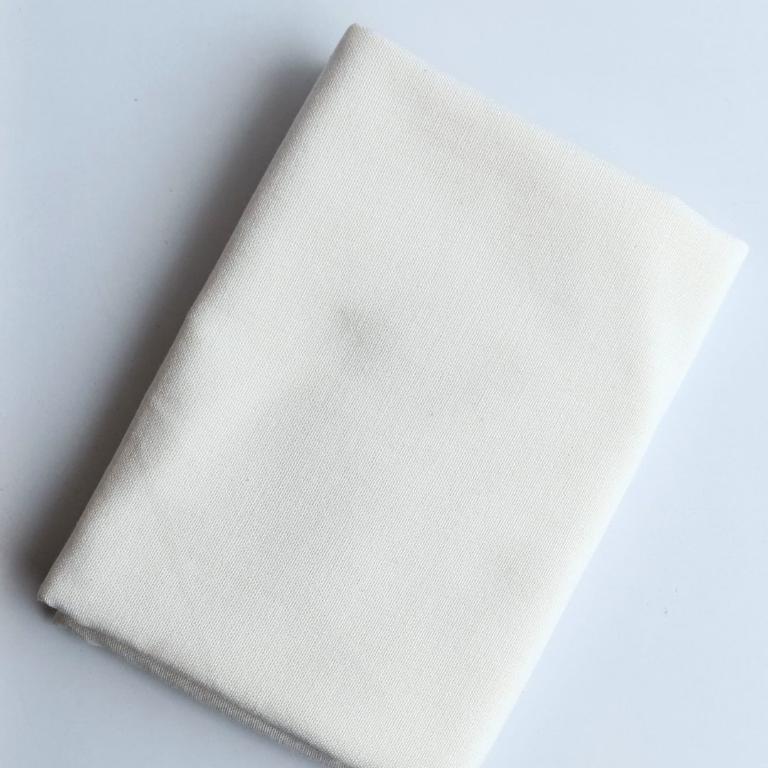 Zuchi Premium Casement Embroidery Fabric Off White