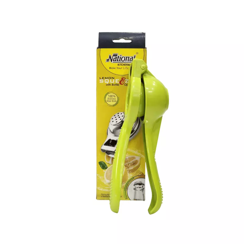 2 in 1 Plastic Lemon Squeezer with Bottle Opener