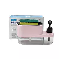 3 in 1 Hand Wash, Dish Wash & Sponge Holder