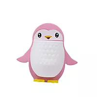 2 Pcs Set Wall Mounted Penguin Multipurpose Toothbrush Holder