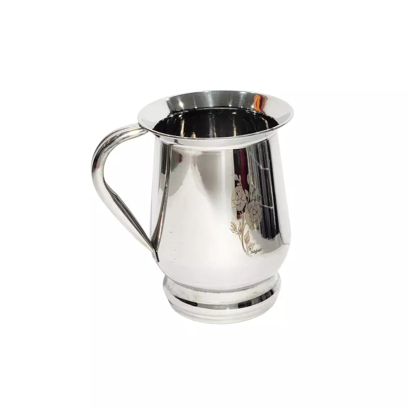 3.25 LTR Stainless Steel Jug with Design For Water Storage