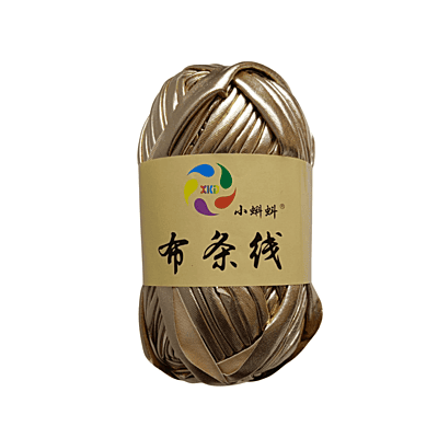 T-Shirt Yarn Metallic 136 Lite Gold