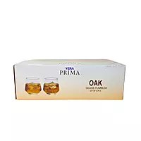 YERA PRIMA OAK Angular Base Tumblers (Set of 6)