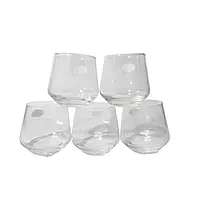 YERA PRIMA OAK Angular Base Tumblers (Set of 6)