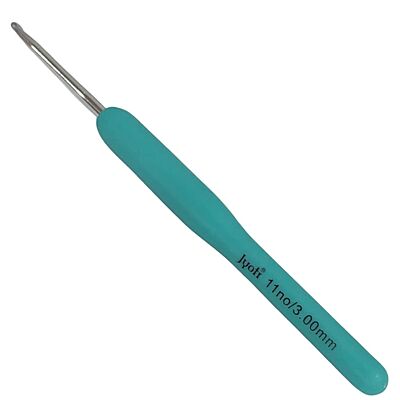 Jyoti Crochet Hook With Plastic Handle