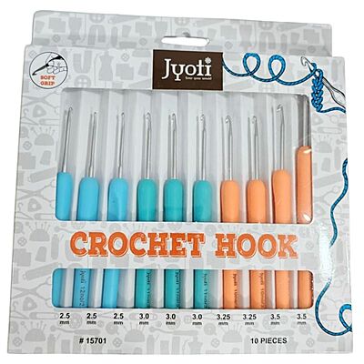 Crochet Hook Set with Bamboo Handle Crochet Hook Set with Bamboo Handle