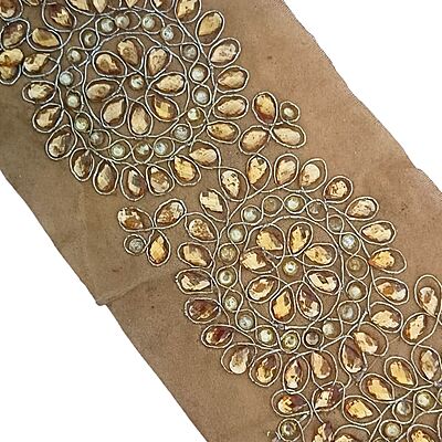 Fancy Color Lace 113- Pink and Gold clearance