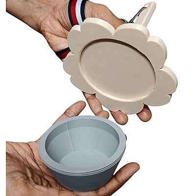 Yarn Minder- Plastic with storage Yarn Minder- Plastic with storage