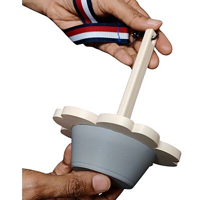 Yarn Minder- Plastic with storage Yarn Minder- Plastic with storage