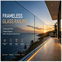 Frameless Glass Railing