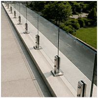 Spigot Glass Railing