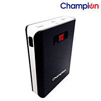 Champion Z-10 10400 mAh Digital Power Bank (Black & White) Champion Z-10 10400 mAh Digital Power Bank (Black & White)