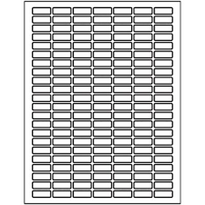 Labels PVC based with markings- rectangular shape1