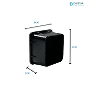 Closing End Cap for Square Pipe 1.5 x 1.5 inch