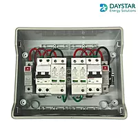 Havells DCDB Premium IP66 Waterproof – 32A MCB,600V SPD & 25A Fuse Holder (4-8kW) (2-In-2-Out)